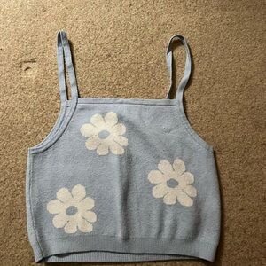 Peach Love California Light Blue Top